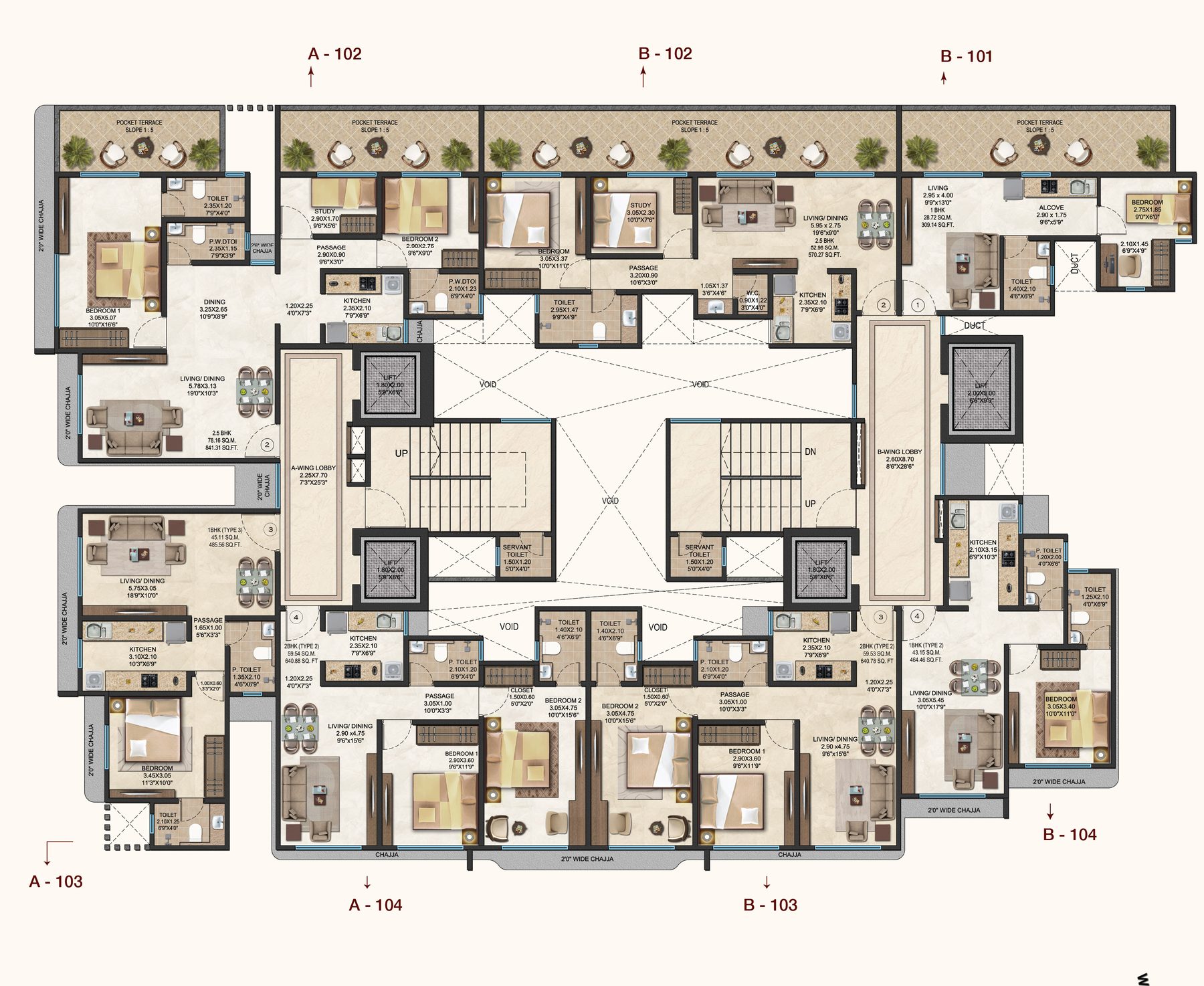 13th floor plan